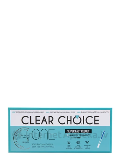 Clear Choice One тест на беременность, 1 шт. | internetaptieka.lv