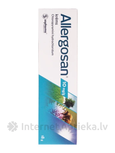 Allergosan krēms, 18 g | internetaptieka.lv
