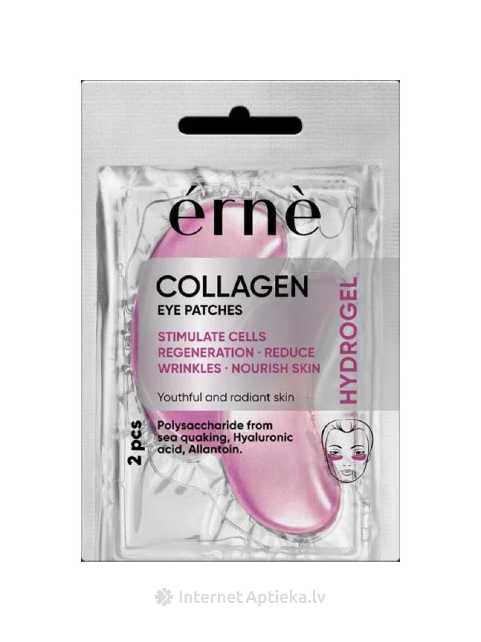 Erne hidrogela acu spilventiņi ar kolagēnu, 2 gb. | internetaptieka.lv