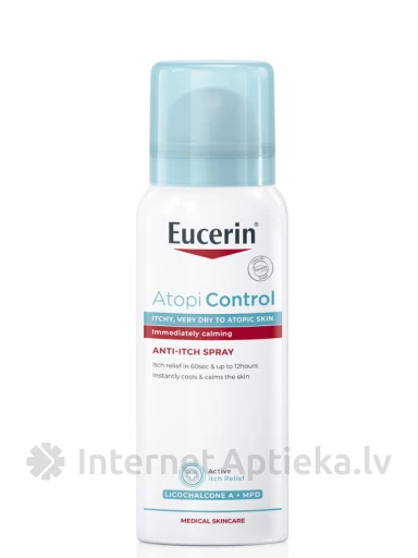 Eucerin AtopiControl sügelusevastane sprei, 50 ml | internetaptieka.lv