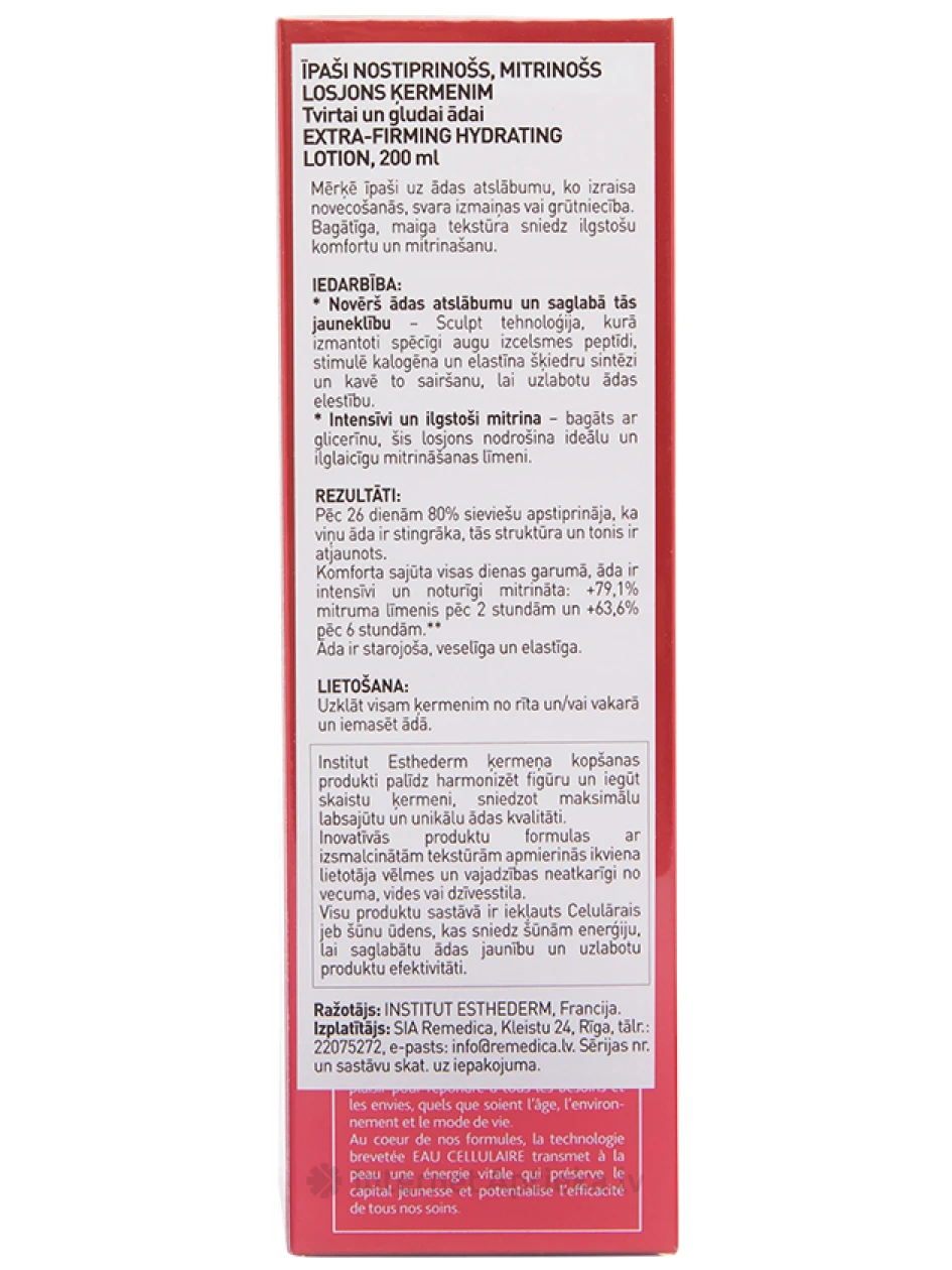 Institut Esthederm Extra Firming niisutav kehakreem, 200 ml | internetaptieka.lv
