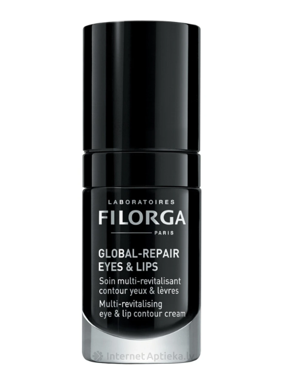FILORGA GLOBAL-REPAIR EYES & LIPS kreem küpsele nahale, 15 ml | internetaptieka.lv