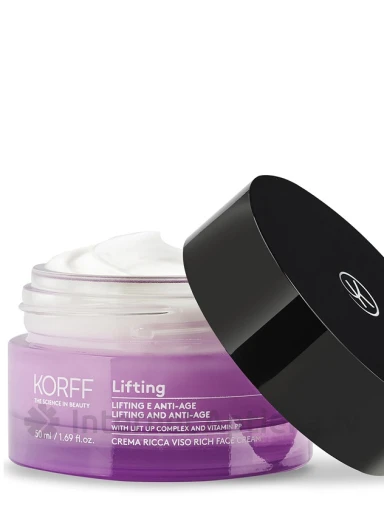 KORFF LIFTING 40-76 bagātīgs pretnovecošanās sejas krēms, 50 ml | internetaptieka.lv