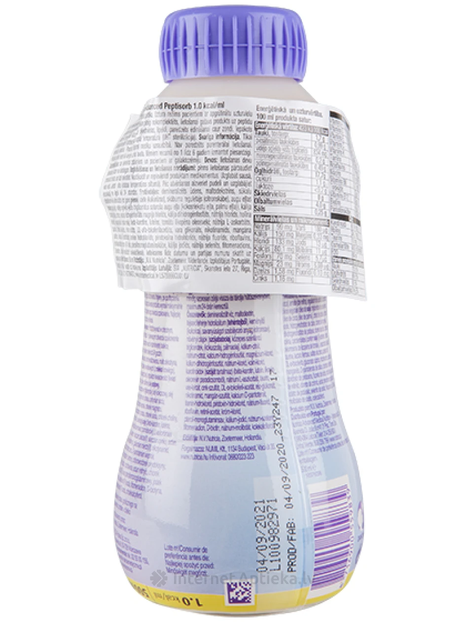 Nutrison advanced Peptisorb, 500 мл | internetaptieka.lv