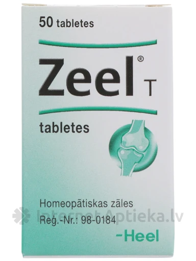 Zeel T, 50 таблеток | internetaptieka.lv