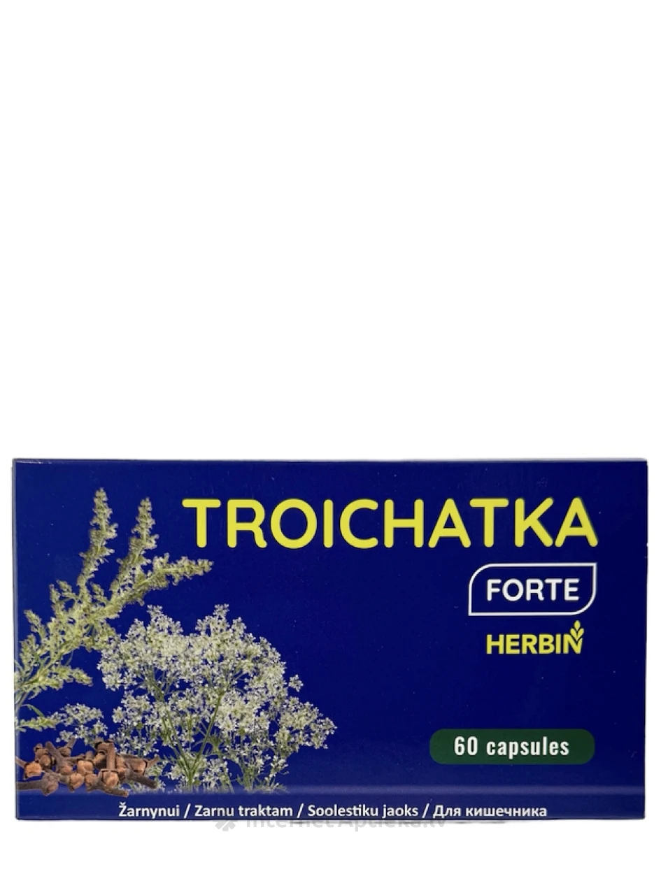 Troichatka Forte, 60 kapsulas | internetaptieka.lv