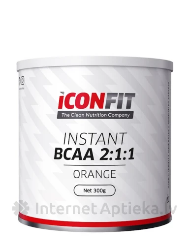 ICONFIT BCAA 2:1:1 – Orange, 300 g | internetaptieka.lv