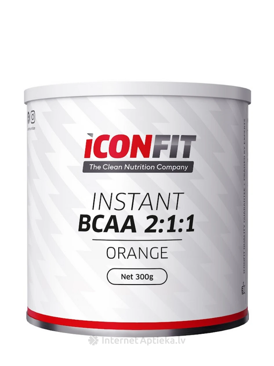 ICONFIT BCAA 2:1:1 - Orange, 300 g | internetaptieka.lv