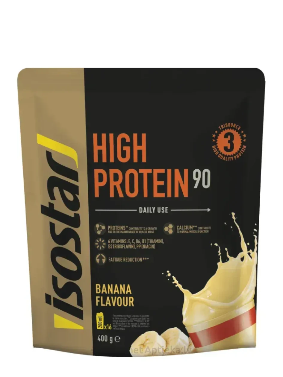 Isostar High Protein Banana Valgupulber, 400 g | internetaptieka.lv