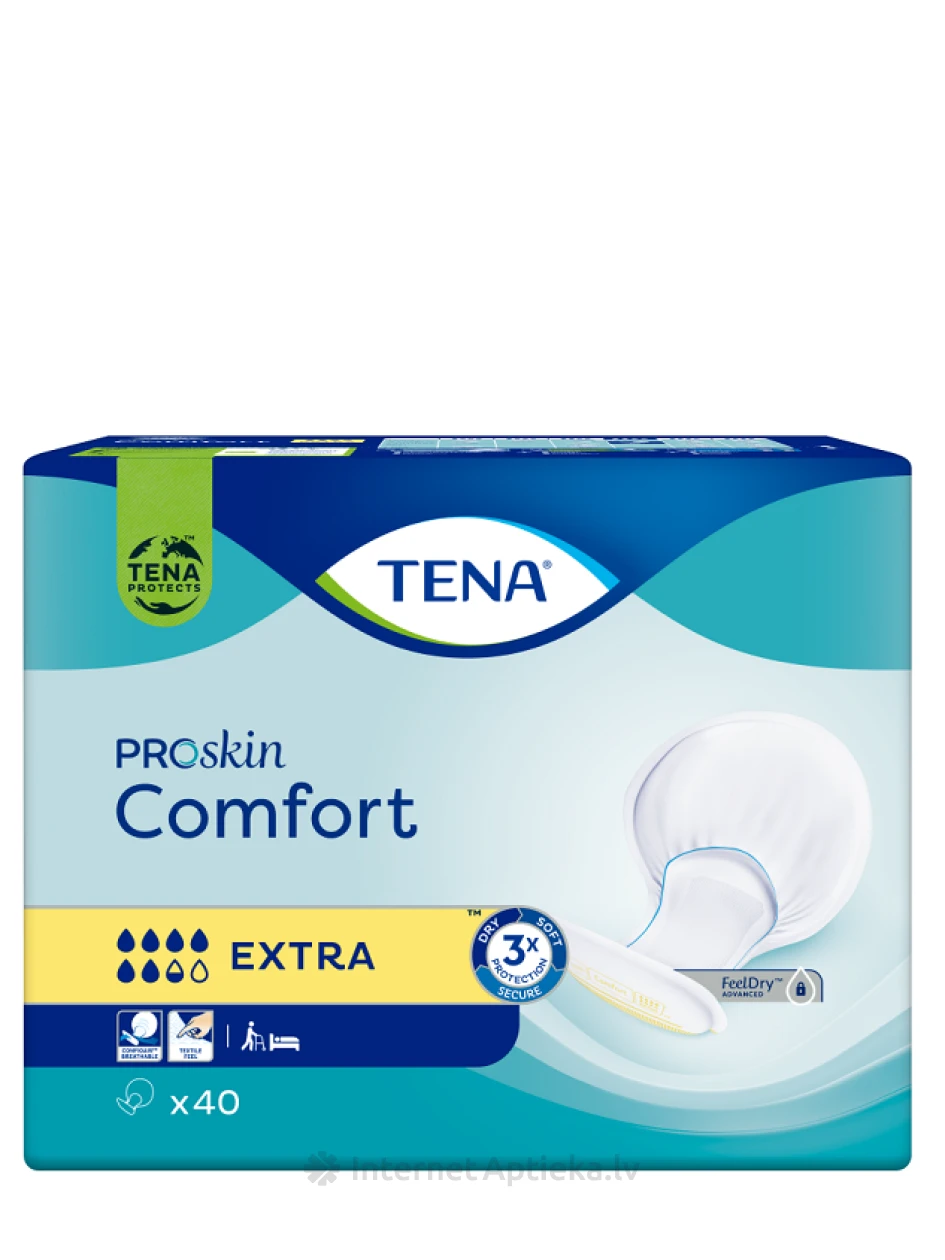 TENA Comfort Extra paketes, 40 gb. | internetaptieka.lv