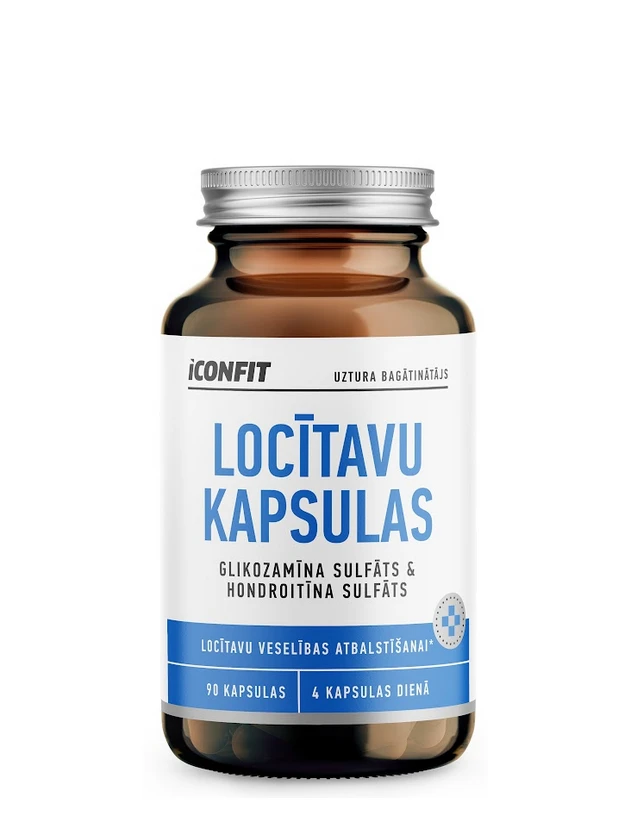 ICONFIT Locītavu kapsulas (Glikozamīns un hondroitīns), 90 gb.