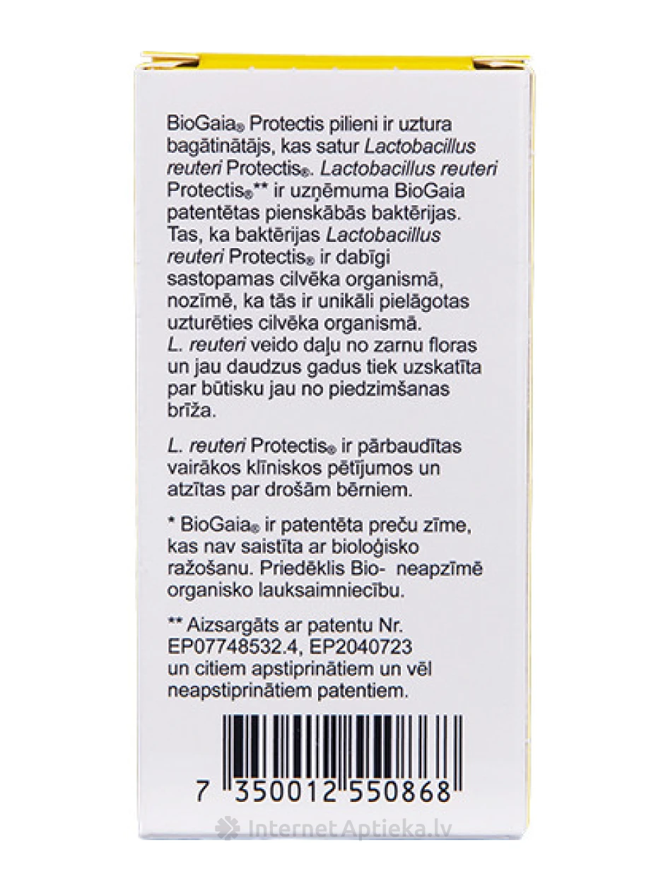 BioGaia Protectis tilgad lastele, 5 ml | internetaptieka.lv