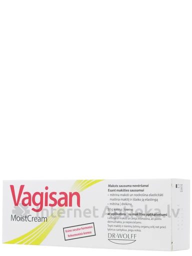 Vagisan niisutav kreem, 50 g | internetaptieka.lv