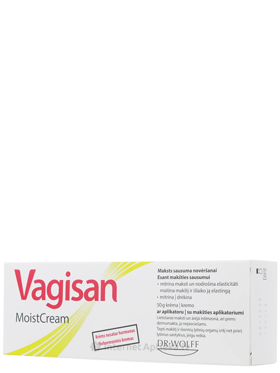 Vagisan увлажняющий крем, 50 г | internetaptieka.lv