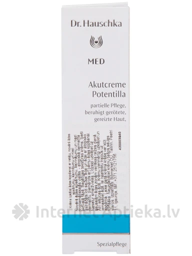 Dr. Hauschka Крем для усиленного ухода "Потентилла", 20 мл | internetaptieka.lv