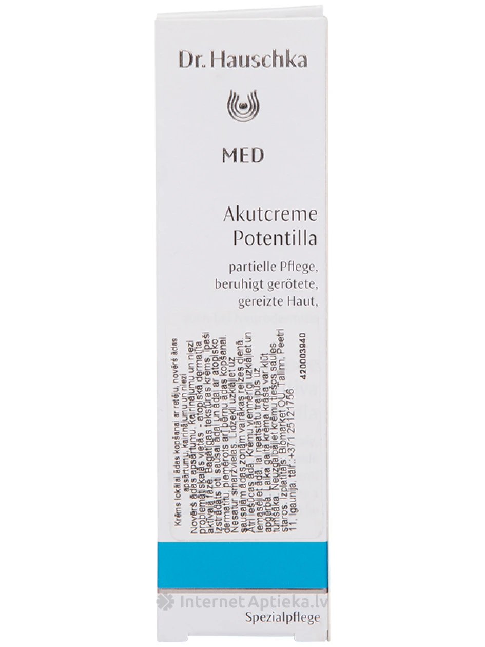 DR. HAUSCHKA KRĒMS LOKĀLAI ĀDAS KOPŠANAI AR RETĒJU, 20 ml | internetaptieka.lv