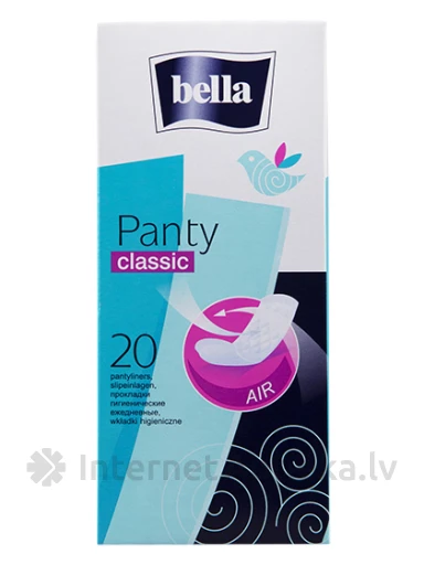 Bella Panty Daily Inserts Panty Classic, 20 tk. | internetaptieka.lv