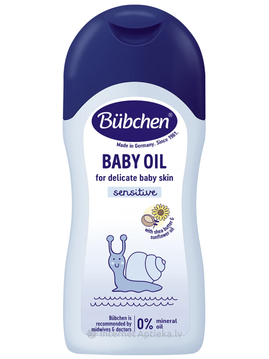 Bubchen Eļļa zīdaiņiem, 200 ml | internetaptieka.lv