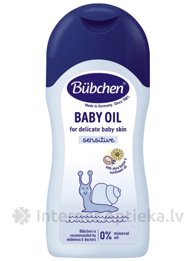 Bubchen масло для младенцев, 200 мл | internetaptieka.lv