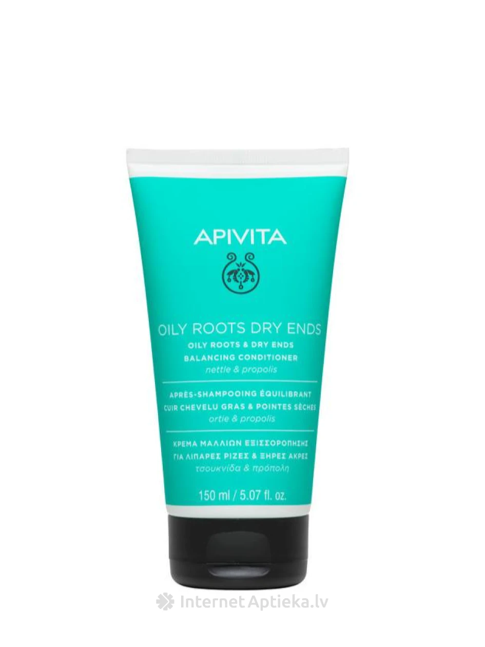 APIVITA konditsioneer rasustele juurtele ja kuivadele juukseotstele, 150 ml | internetaptieka.lv