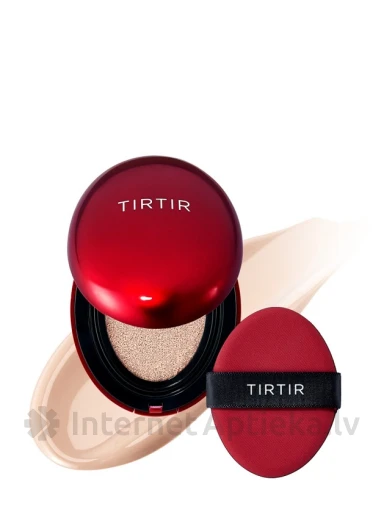 TIRTIR MASK FIT RED CUSHION 22C PEACH BEIGE pūderkrēms | internetaptieka.lv