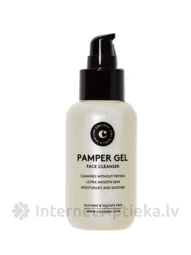 Cocunat Pamper Gel Face Cleanser mitrinošās dabīgās ziepes, 100 ml | internetaptieka.lv