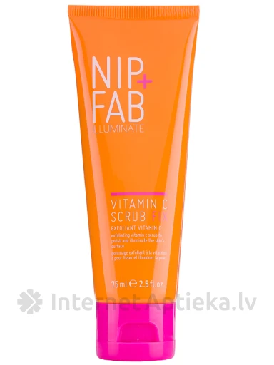 NIP+FAB Vitamin C Fix скраб для лица, 75 мл | internetaptieka.lv
