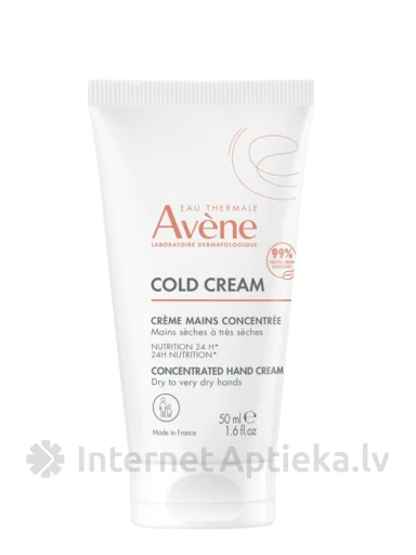 AVENE COLD CREAM Roku krēms Koncentrēts, 50 ml | internetaptieka.lv