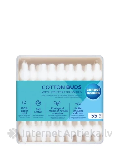 Vates kociņi Canpol, 55 gb. | internetaptieka.lv