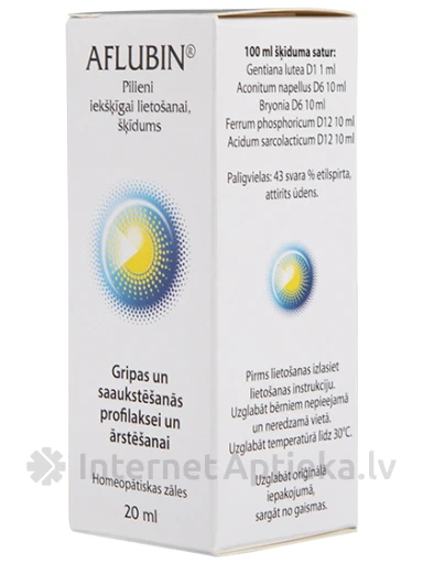 Aflubin pilieni, 20 ml | internetaptieka.lv