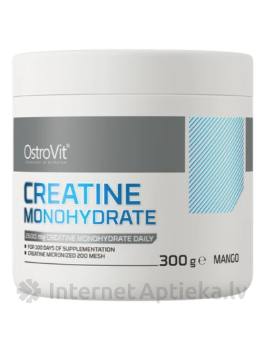 OstroVit kreatino monohidratas, mango milteliai, 300 g | internetaptieka.lv