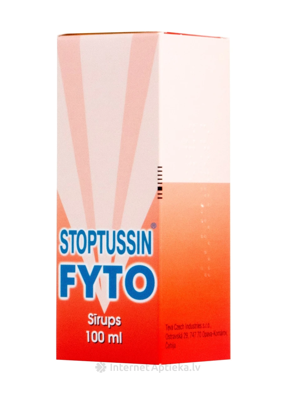 Stoptussin Fyto sīrups, 100 ml | internetaptieka.lv