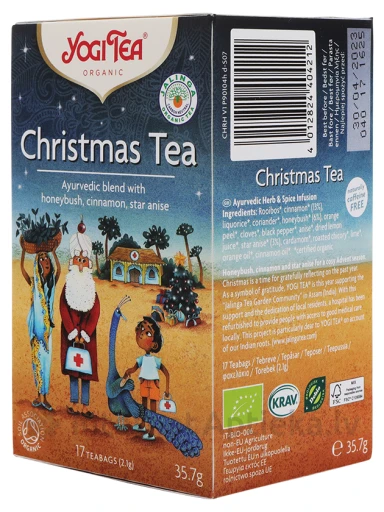 Чай Yogi Christmas, 17 пакетиков | internetaptieka.lv