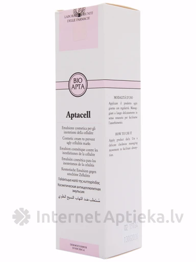 Bioapta Aptacell pretcelulīta emulsija, 150 ml | internetaptieka.lv