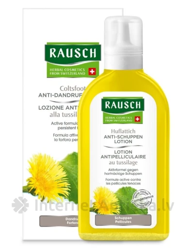 Rausch Coltsfoot Anti-Dandruff pretblaugznu losjons, 200 ml | internetaptieka.lv