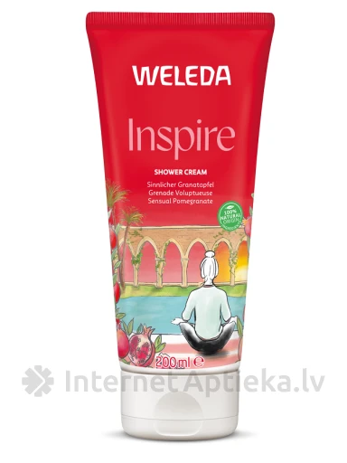 Weleda Inspire dušikreem, 200 ml | internetaptieka.lv