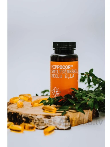 HIPPOCOR Omega-3,6,9 smiltsērkšķu sēklu eļļa, 60 kapsulas | internetaptieka.lv