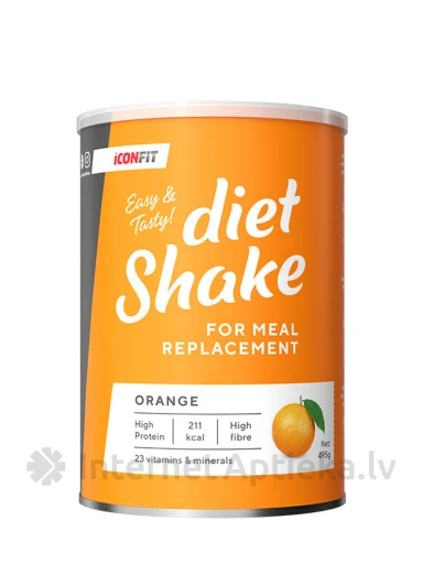 ICONFIT Diet Shake - Orange, 495 | internetaptieka.lv