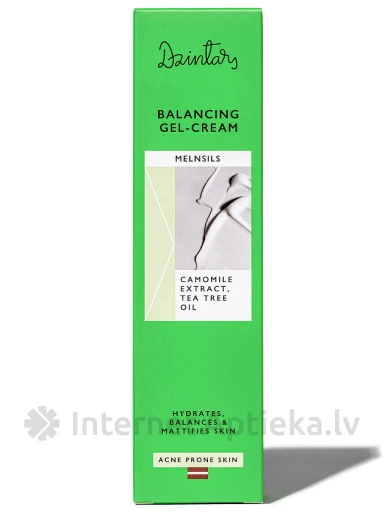 Dzintars Līdzsvarojošs gels-krēms Melnsils, 50 ml | internetaptieka.lv