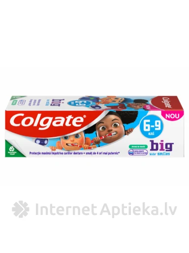 COLGATE Big Kids Smiles (6-9) zobu pasta, 50 ml | internetaptieka.lv