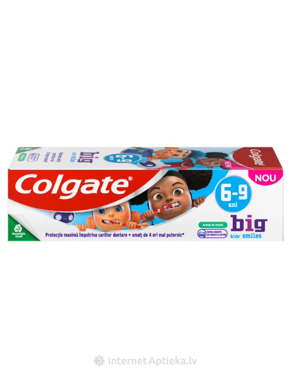 COLGATE Big Kids Smiles (6-9) зубная паста, 50 мл | internetaptieka.lv