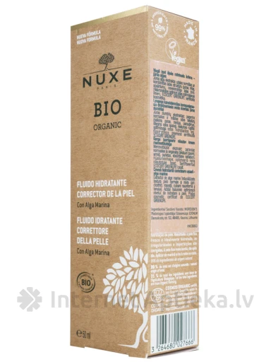 NUXE BIO увлажняющий флюид, 50 мл | internetaptieka.lv