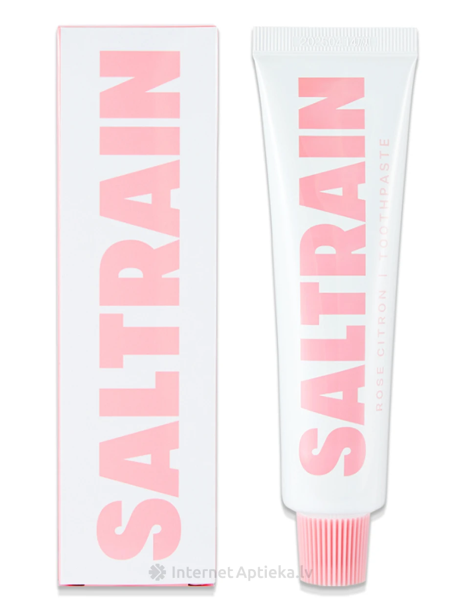 Saltrain Rose Citron hambapasta halli soolaga, 100 g | internetaptieka.lv