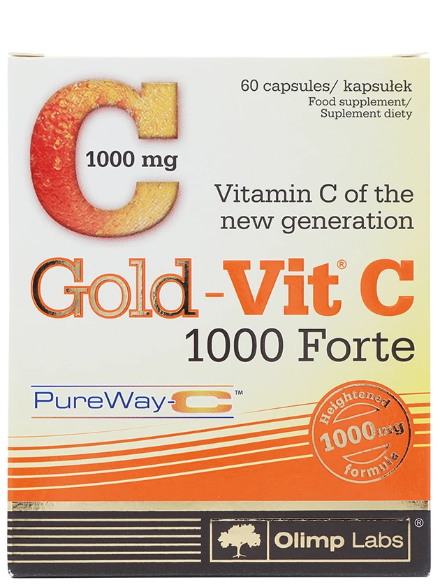 OLIMP LABS Gold-Vit C 1000 Forte kapsulas, 60 gab.