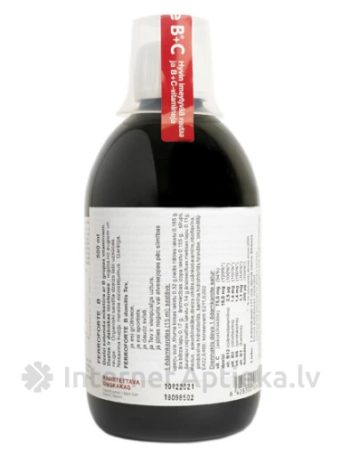 Ferroforte B, 500 ml | internetaptieka.lv