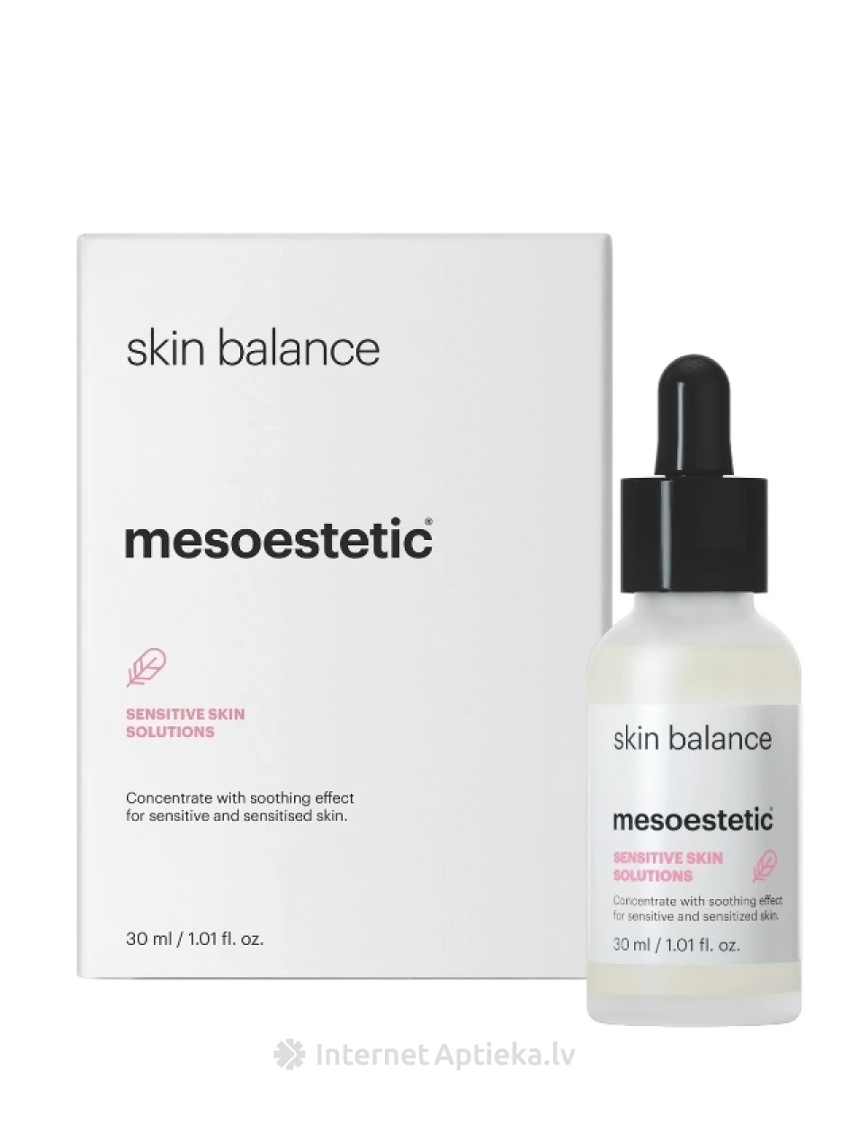 Mesoestetic Skin balance serums jutīgai un kairinātai ādai, 30 ml | internetaptieka.lv
