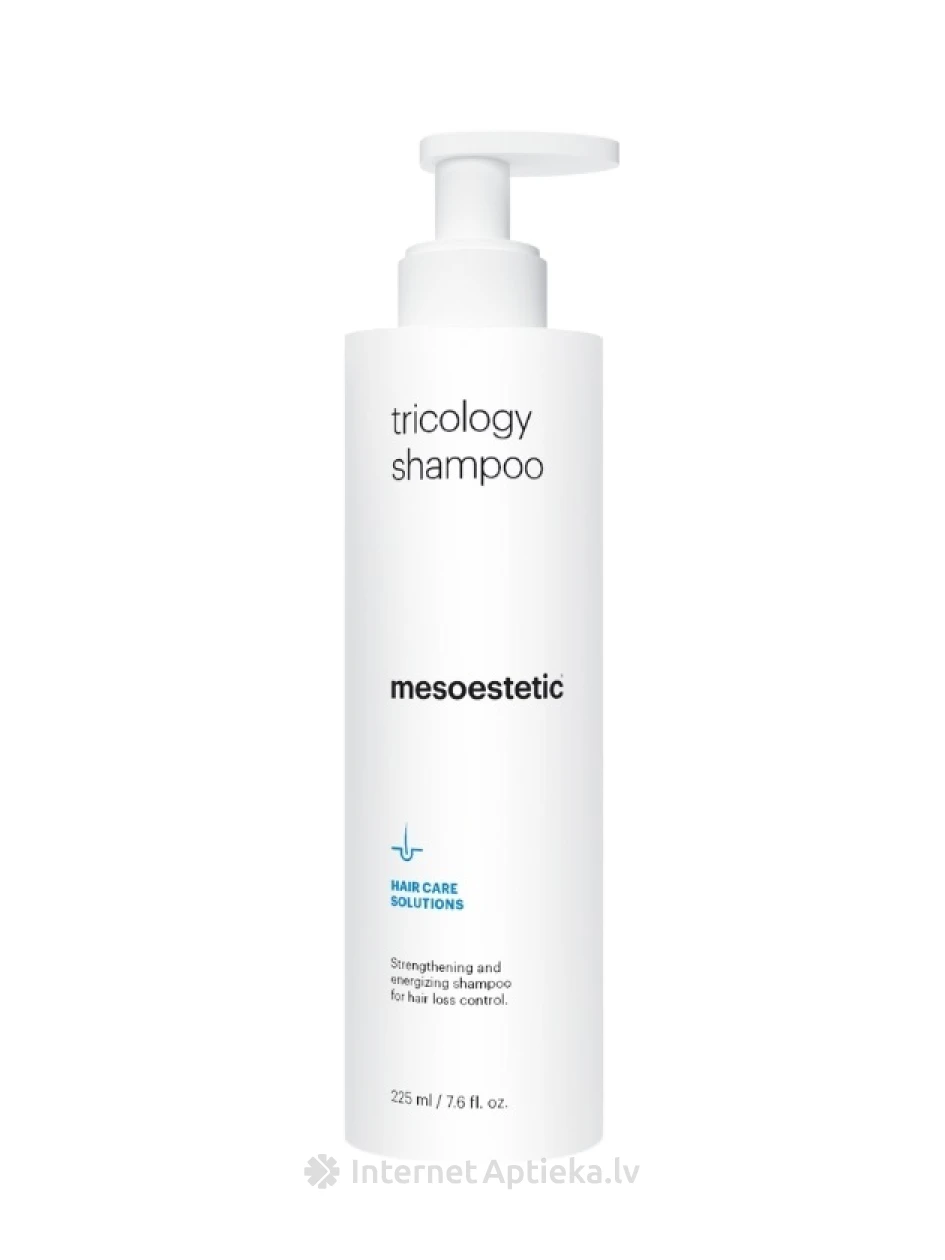 Mesoestetic tricology šampūns pret matu izkrišanu, 225 ml | internetaptieka.lv