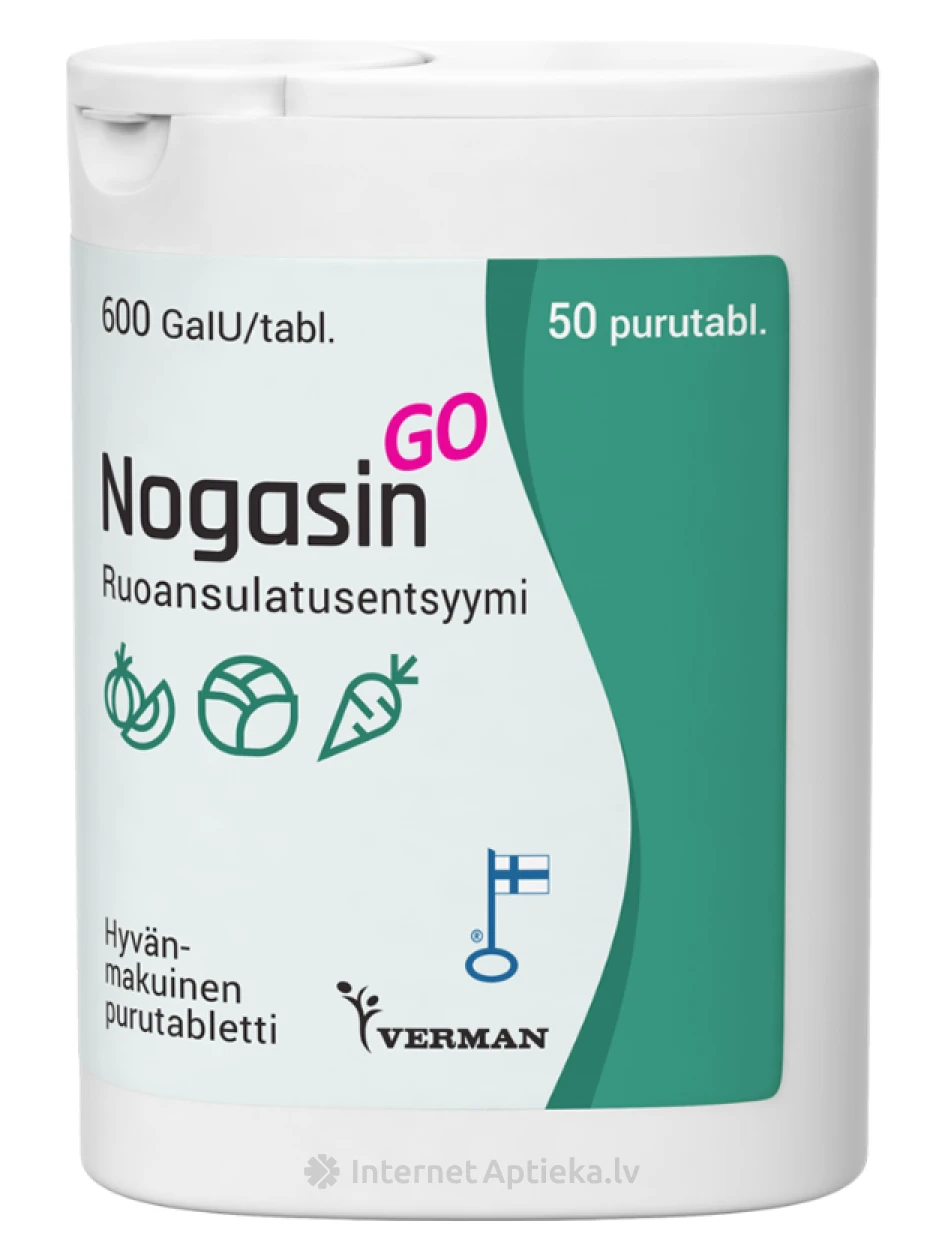 Verman Nogasin Go, 50 таблеток | internetaptieka.lv