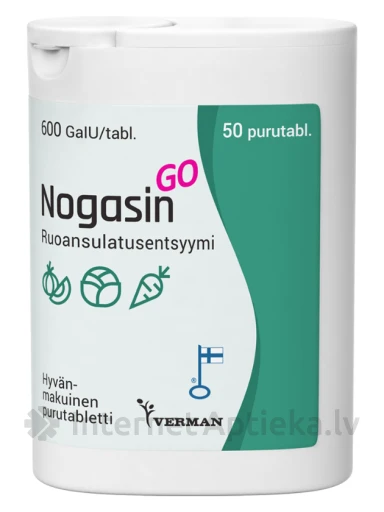 Verman Nogasin Go, 50 таблеток | internetaptieka.lv