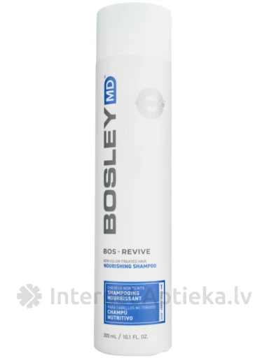 BOSLEY Revive питательный шампунь против выпадения волос ,для неокрашенных волос, 300 мл | internetaptieka.lv